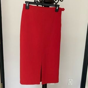 Selected midi lined skirt size 36